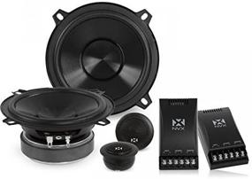 img 3 attached to 🔊 High-Performance NVX V-Series 5 1/4 inch 2-Way Component Car Speaker System with Silk Dome Tweeters