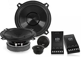 img 1 attached to 🔊 High-Performance NVX V-Series 5 1/4 inch 2-Way Component Car Speaker System with Silk Dome Tweeters