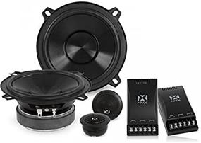 img 2 attached to 🔊 High-Performance NVX V-Series 5 1/4 inch 2-Way Component Car Speaker System with Silk Dome Tweeters