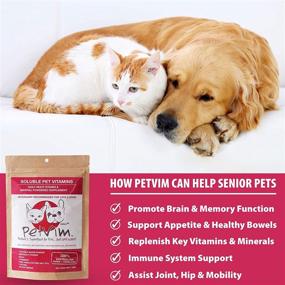 img 1 attached to 🐾 Petvim 150g Superfood Supplement - Boosts Energy and Hydration in Cats and Dogs, Supports Overall Health, Provides Key Vitamins and Essential Minerals