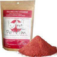 🐾 petvim 150g superfood supplement - boosts energy and hydration in cats and dogs, supports overall health, provides key vitamins and essential minerals logo