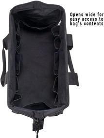 img 1 attached to 👜 CLC Custom Leathercraft BigMouth Bag 1165 - Large Size with 22 Pockets