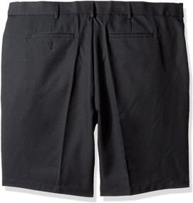 img 2 attached to 🏌️ PGA TOUR Men's Flat Front Golf Short with Expandable Waistband: Ultimate Comfort and Style, 9" Inseam Shorts