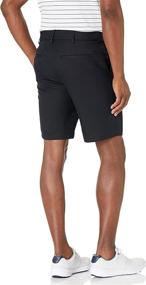 img 1 attached to 🏌️ PGA TOUR Men's Flat Front Golf Short with Expandable Waistband: Ultimate Comfort and Style, 9" Inseam Shorts