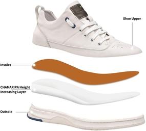 img 2 attached to CHAMARIPA Invisible Increasing Comfortable Platforms Men's Shoes and Fashion Sneakers