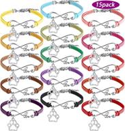 bracelets adjustable bangle animal multicolor logo