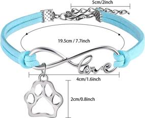 img 3 attached to Bracelets Adjustable Bangle Animal Multicolor