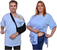 🩹 ultimate comfort: post surgery snaps for men's clothing by inspired comforts logo