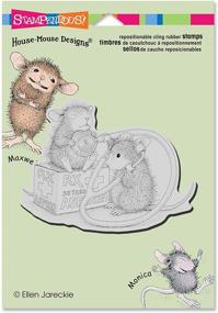 img 1 attached to STAMPENDOUS HMCP62 Nurse Mouse Rubber