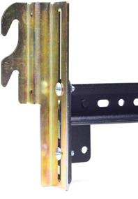 img 4 attached to 🛏️ Ronin Factory Extra Heavy Duty Bed Frame Brackets Adapter for Headboard – Hook On to Bolt-On Conversion, Set of 2 Brackets with Hardware, 711 Bracket