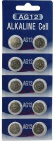 img 2 attached to ⌚ AG12 386 Button Cell Watch Batteries (10 Pack) - Long-Lasting Battery Power for Your Timepiece