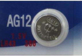 img 1 attached to ⌚ AG12 386 Button Cell Watch Batteries (10 Pack) - Long-Lasting Battery Power for Your Timepiece