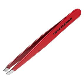 img 3 attached to 🔪 Precision at its Best: Tweezerman Stainless Steel Slant Signature Red Tweezers