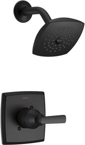 img 4 attached to 🚿 Delta T14264-BL Ashlyn Monitor 14 Series Shower Trim Only, Matte Black (Rough Not Included)