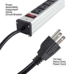 img 1 attached to Protector Outlets Socket Circuit Breaker