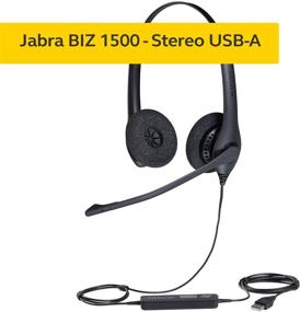 img 3 attached to Professional Wired Call Center Headset - Jabra Biz 1500 USB Duo