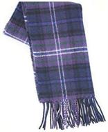 🏴 scottish forever tartan lambswool scarf logo