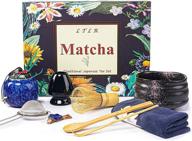 🍵 premium matcha whisk set - handmade bamboo whisk and bowl set for matcha tea, including 9 durable tools - easy to use and clean matcha kit for green tea logo