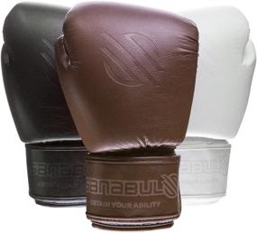 img 4 attached to 🥊 Sanabul Battle Forged Muay Thai Style Gloves: Ideal for Boxing, Kickboxing, Heavy Bag Training, Pads, Sparring, and More