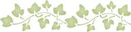 🌿 ivy stencil, 6 x 1.5 inch (s) - classic leaf border for walls and gardens, painting template kit with plant stencils… logo