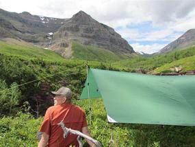 img 2 attached to LiteOutdoors Silnylon Tarp Ultralight Backpacking