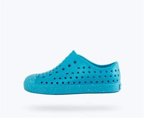 img 2 attached to Детские туфли для мальчиков Native Shoes Jefferson со вставками для прогулок на свежем воздухе.