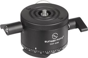 img 2 attached to 📷 Enhance Panoramic Photography with SunwayFoto DDP-64MX: 22.04lbs Capacity Indexing Rotator