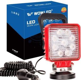 img 4 attached to 🔦 WF Magnetic Work Light: Versatile LED Flood Beam Lamp for Truck, Trailer & Off-road Emergency Repairs