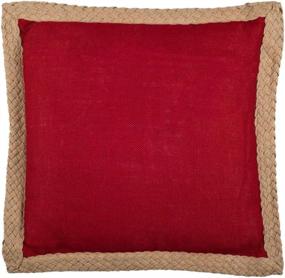 img 3 attached to 🔴 Safavieh Pillows Collection Red Sweet Sorona Decorative Pillow Set, 18-Inch, Pack of 2
