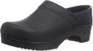 👞 black sanita classic closed clogs - enhance your seo logo