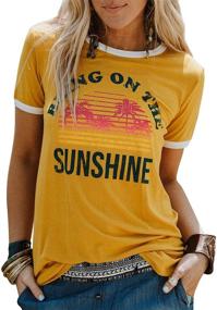 img 4 attached to Nlife Casual Sunshine Dri Fit T Shirt Outdoor Recreation in Hiking & Outdoor Recreation Clothing