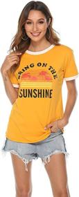 img 3 attached to Nlife Casual Sunshine Dri Fit T Shirt Outdoor Recreation in Hiking & Outdoor Recreation Clothing