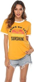 img 2 attached to Nlife Casual Sunshine Dri Fit T Shirt Outdoor Recreation in Hiking & Outdoor Recreation Clothing