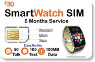 📱 6 месяцев сервиса speedtalk mobile smart watch sim-карта - совместима с 4g gsm смарт-часами и устройствами для ношения. логотип