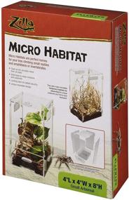 img 2 attached to 🏞️ Enhanced Zilla Micro Habitat Terrariums with Secure Locking Latch