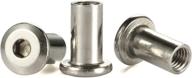 m6 1 0 threaded nutserts rivnuts stainless logo