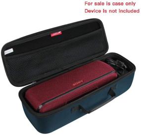 img 3 attached to 🧳 Protective Travel Case for Sony SRS-XB41 Bluetooth Speaker - Dark Blue