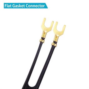 img 1 attached to 🔌 Fancasee (2 Pack Gold Plated) 75 Ohm to 300 Ohm UHF/VHF/FM Matching Transformer Converter Adapter - F Type Female Coax Coaxial Connector Plug Jack for Cable Wire Antenna TV