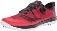 saucony men's switchback walking shoes in classic black: maximum comfort and durability logo