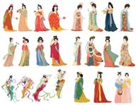 🌸 seasonstorm tang dynasty beauty precut stationery decor stickers: perfect for happy planners, scrapbooking, diary & sticky paper flakes logo