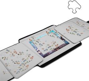 img 4 attached to 🧩 Organize Your Puzzles Anywhere with Lovinouse Portable Non Slip Puzzles Storage