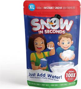 img 2 attached to ❄️ XL Bag of Instant Artificial Snow - Makes 10 Gallons of Fake Snow, ideal for Cloud Slime & Quick Snow Formation