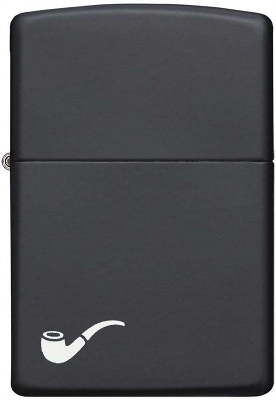 zippo pipe lighter black matte 标志