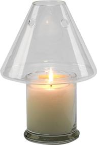 img 1 attached to Biedermann Sons Clear Glass Candle