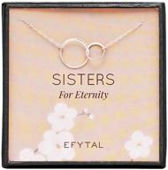 efytal sterling necklace birthday necklaces girls' jewelry logo