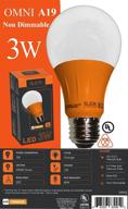 🟠 sleeklighting orange led bulb - high voltage logo