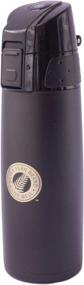 img 3 attached to Stainless Steel Alkaline Water Filter Bottle - Black - 14.2 Fl. Oz. - Purifies 200 Gallons of Antioxidant Water for Enhanced Digestion, Hydration, and Mineral Boost