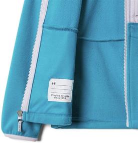 img 1 attached to Columbia Kids' Fast Trek III Fleece Full Zip: Cozy, Warm, and Quick-Drying!