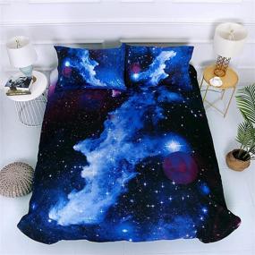 img 1 attached to ZHH Galaxy Pattern Bedding Pillowcases