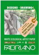 fabriano ecowhite drawing 11 7x16 5 inches logo